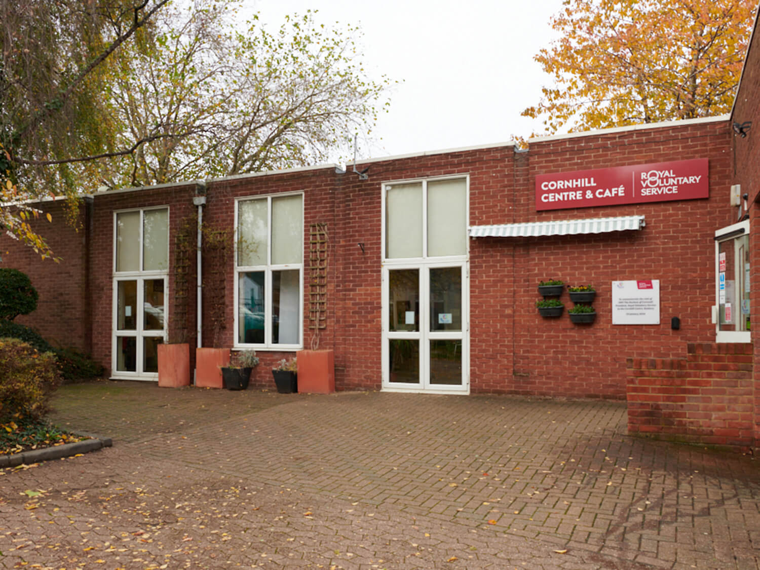 Exterior of Cornhill Centre in Banbury